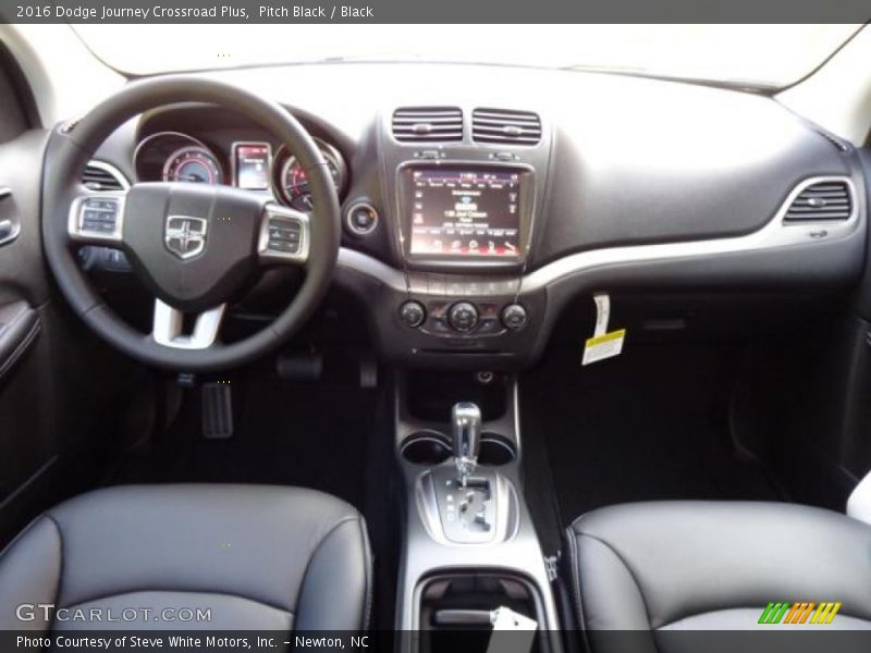 Pitch Black / Black 2016 Dodge Journey Crossroad Plus
