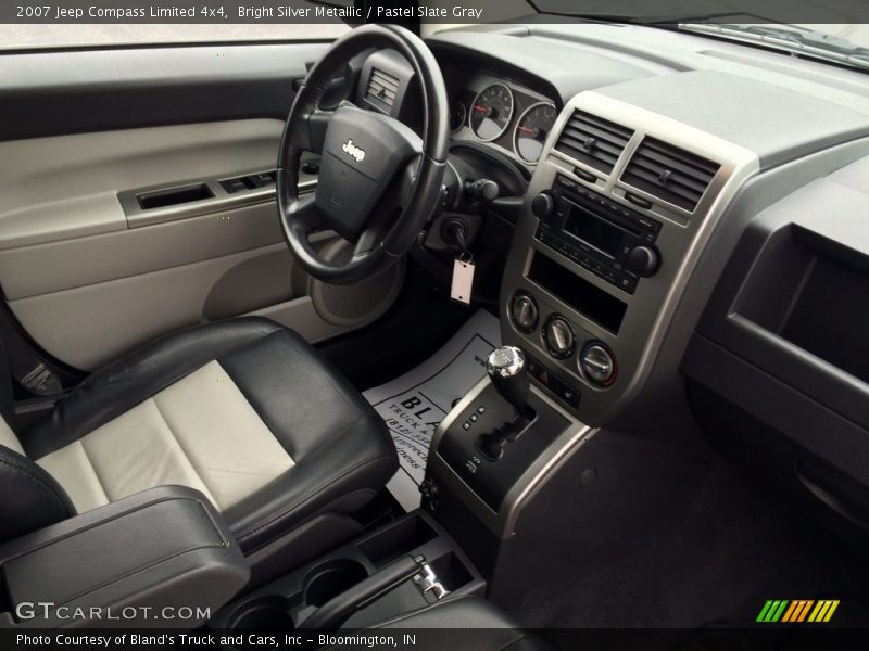 Bright Silver Metallic / Pastel Slate Gray 2007 Jeep Compass Limited 4x4