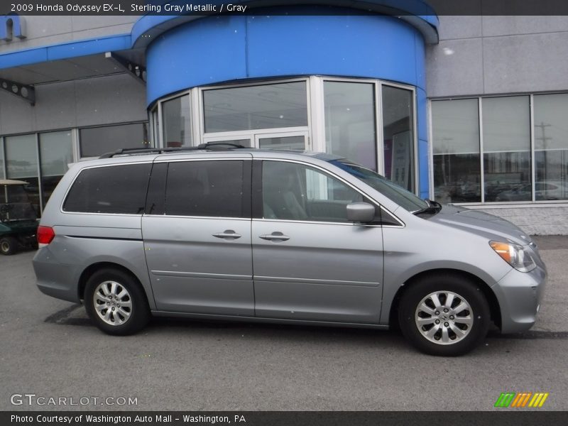 Sterling Gray Metallic / Gray 2009 Honda Odyssey EX-L