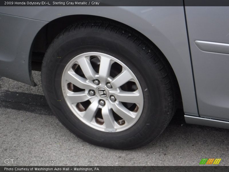Sterling Gray Metallic / Gray 2009 Honda Odyssey EX-L