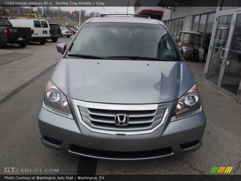 Sterling Gray Metallic / Gray 2009 Honda Odyssey EX-L