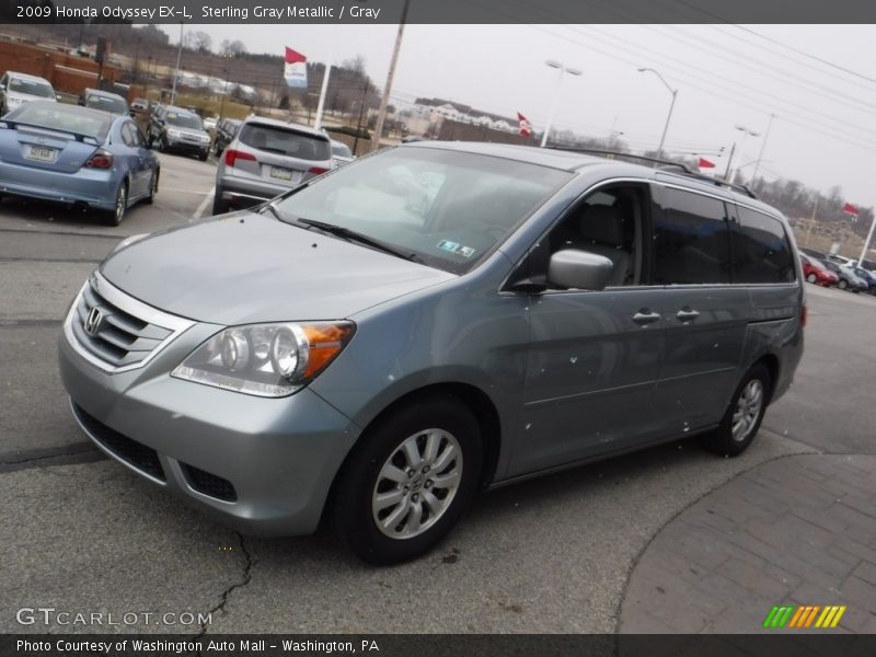 Sterling Gray Metallic / Gray 2009 Honda Odyssey EX-L