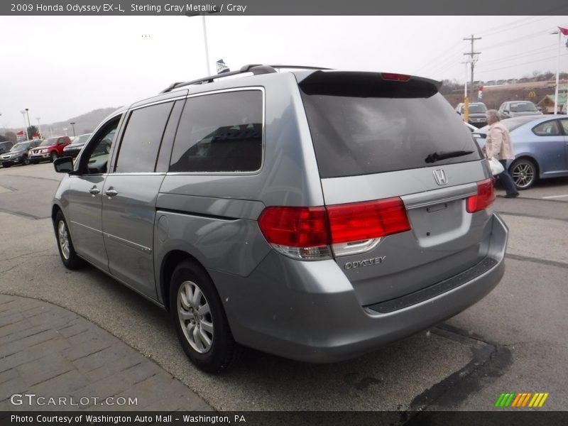 Sterling Gray Metallic / Gray 2009 Honda Odyssey EX-L