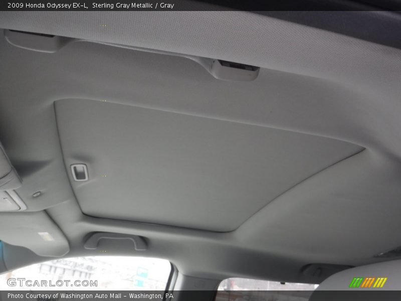 Sterling Gray Metallic / Gray 2009 Honda Odyssey EX-L