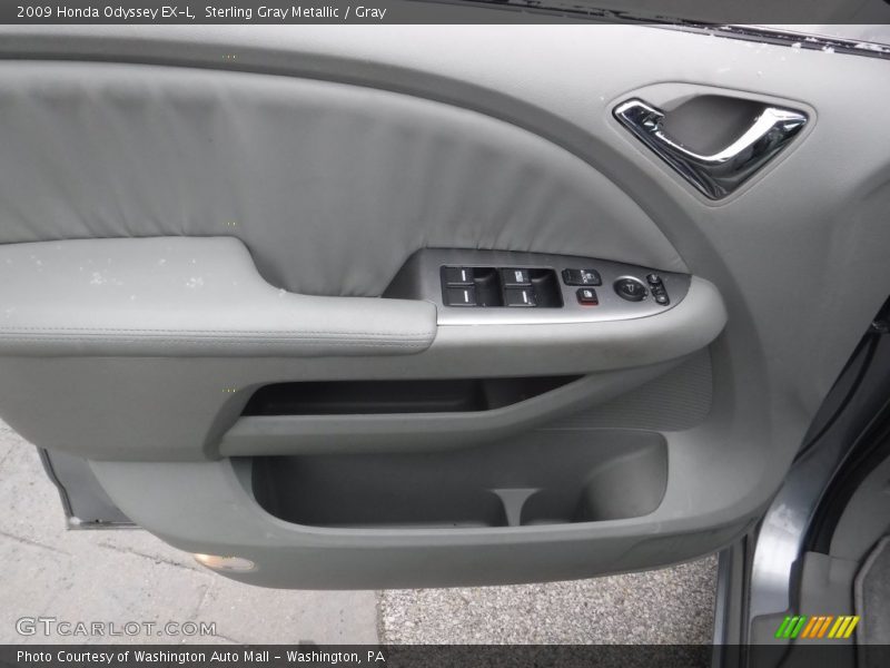 Sterling Gray Metallic / Gray 2009 Honda Odyssey EX-L