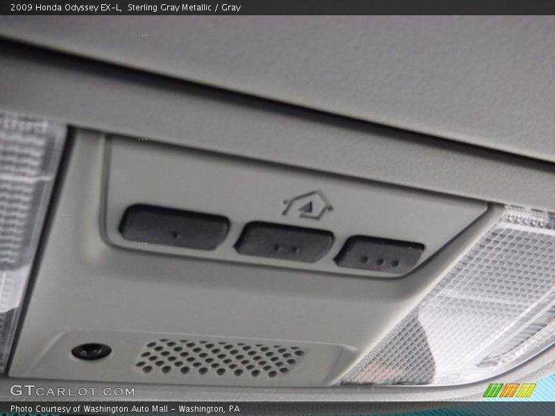 Sterling Gray Metallic / Gray 2009 Honda Odyssey EX-L