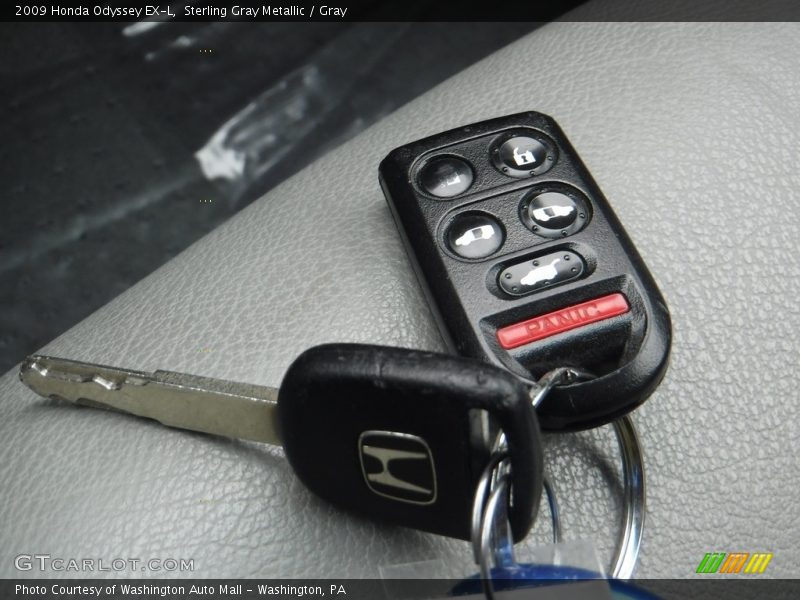 Sterling Gray Metallic / Gray 2009 Honda Odyssey EX-L