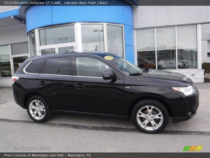 Labrador Black Pearl / Black 2014 Mitsubishi Outlander GT S-AWC