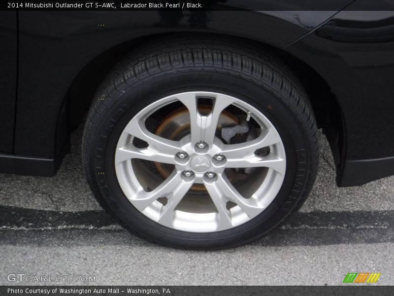 Labrador Black Pearl / Black 2014 Mitsubishi Outlander GT S-AWC