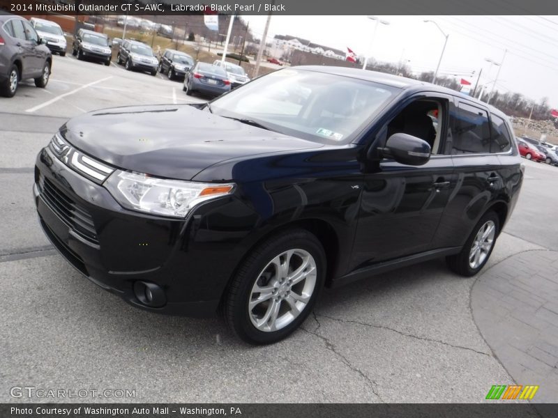 Labrador Black Pearl / Black 2014 Mitsubishi Outlander GT S-AWC
