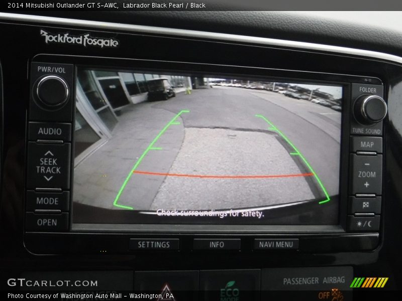 Labrador Black Pearl / Black 2014 Mitsubishi Outlander GT S-AWC