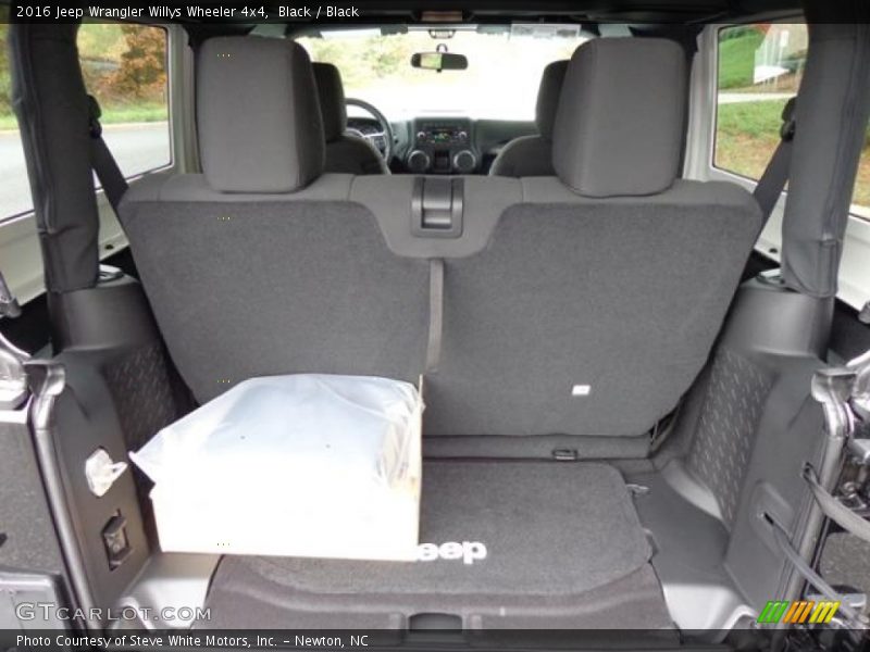 Black / Black 2016 Jeep Wrangler Willys Wheeler 4x4