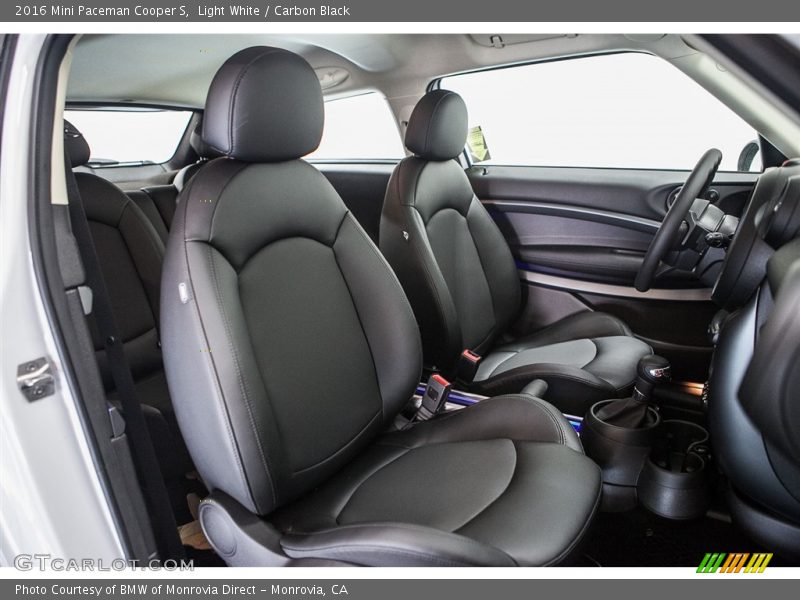 Light White / Carbon Black 2016 Mini Paceman Cooper S