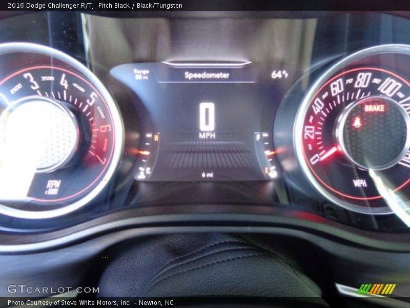 Pitch Black / Black/Tungsten 2016 Dodge Challenger R/T