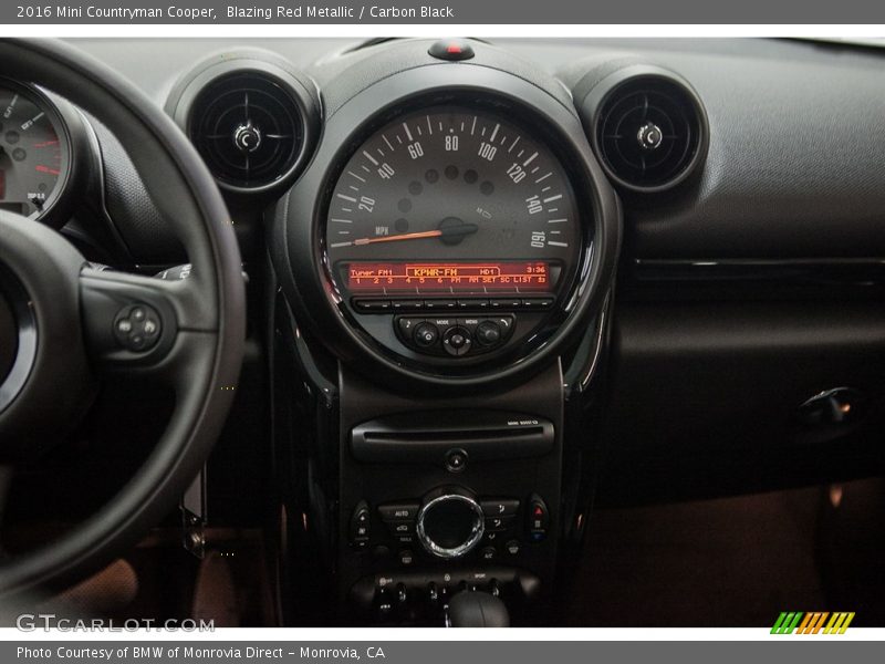 Blazing Red Metallic / Carbon Black 2016 Mini Countryman Cooper