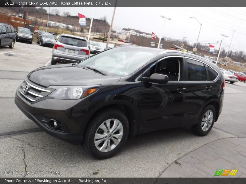 Kona Coffee Metallic / Black 2013 Honda CR-V EX-L AWD