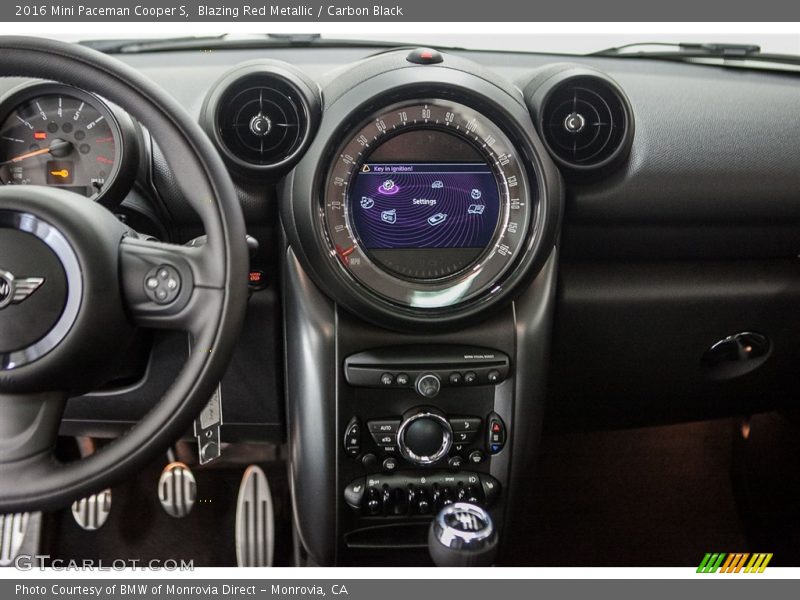 Blazing Red Metallic / Carbon Black 2016 Mini Paceman Cooper S