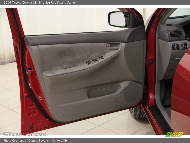 Impulse Red Pearl / Stone 2006 Toyota Corolla CE