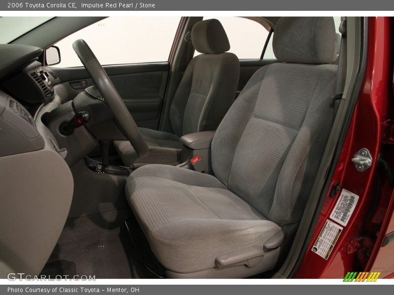 Impulse Red Pearl / Stone 2006 Toyota Corolla CE