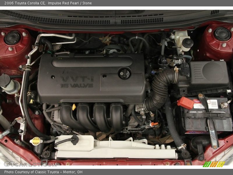 Impulse Red Pearl / Stone 2006 Toyota Corolla CE