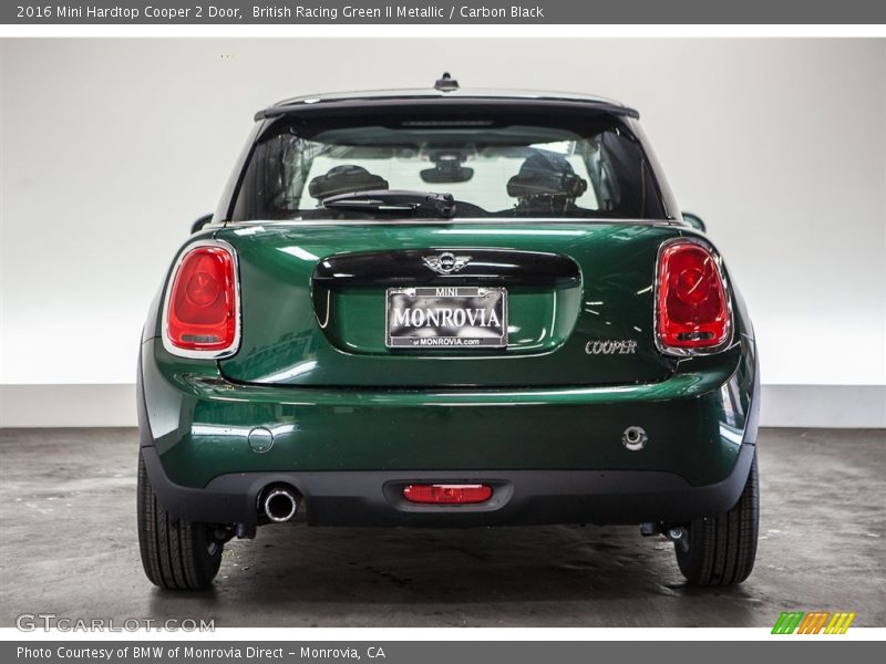 British Racing Green II Metallic / Carbon Black 2016 Mini Hardtop Cooper 2 Door