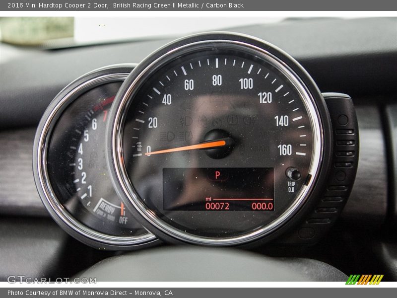 British Racing Green II Metallic / Carbon Black 2016 Mini Hardtop Cooper 2 Door