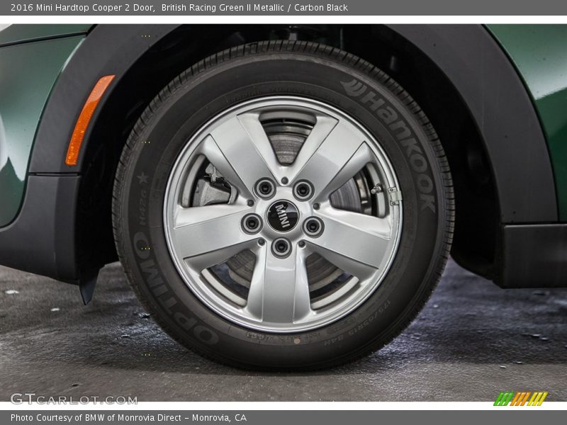 British Racing Green II Metallic / Carbon Black 2016 Mini Hardtop Cooper 2 Door