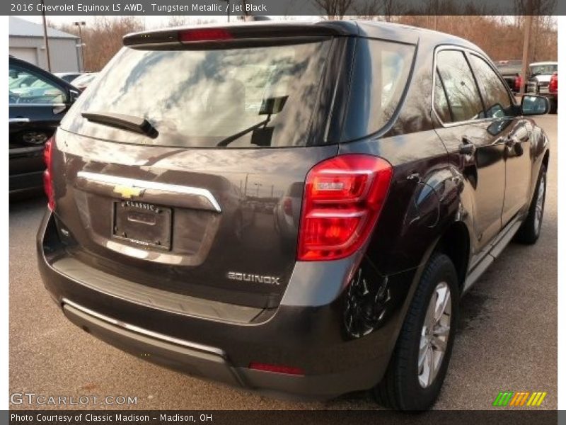 Tungsten Metallic / Jet Black 2016 Chevrolet Equinox LS AWD
