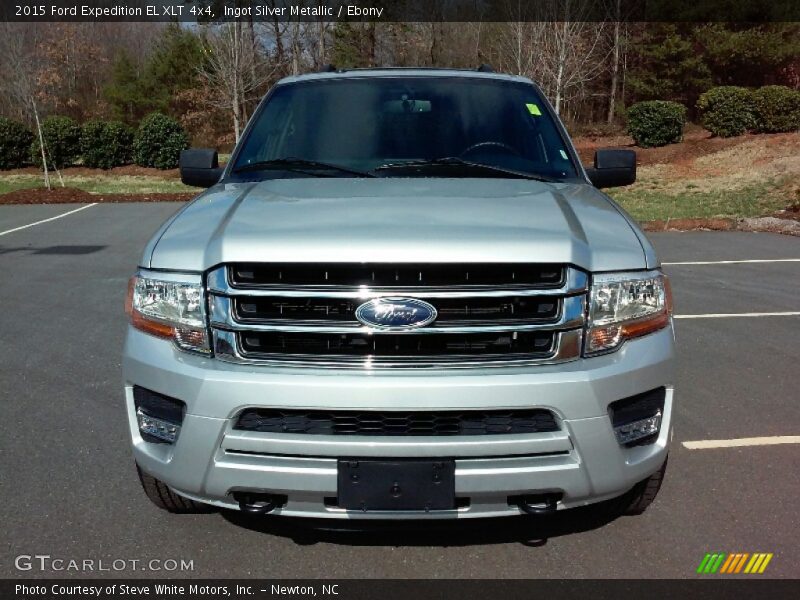 Ingot Silver Metallic / Ebony 2015 Ford Expedition EL XLT 4x4