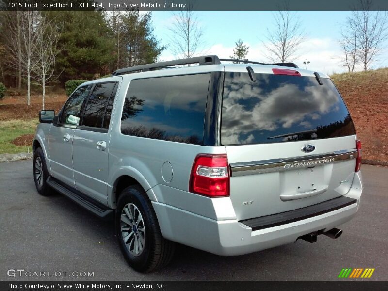 Ingot Silver Metallic / Ebony 2015 Ford Expedition EL XLT 4x4