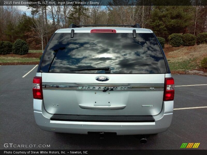Ingot Silver Metallic / Ebony 2015 Ford Expedition EL XLT 4x4