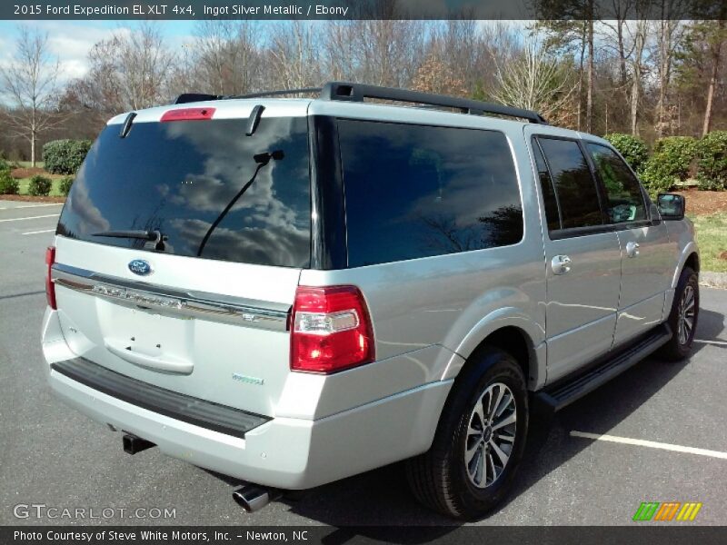 Ingot Silver Metallic / Ebony 2015 Ford Expedition EL XLT 4x4