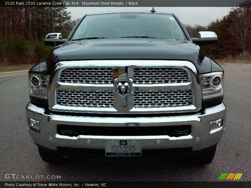 Maximum Steel Metallic / Black 2016 Ram 2500 Laramie Crew Cab 4x4