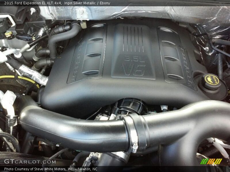Ingot Silver Metallic / Ebony 2015 Ford Expedition EL XLT 4x4