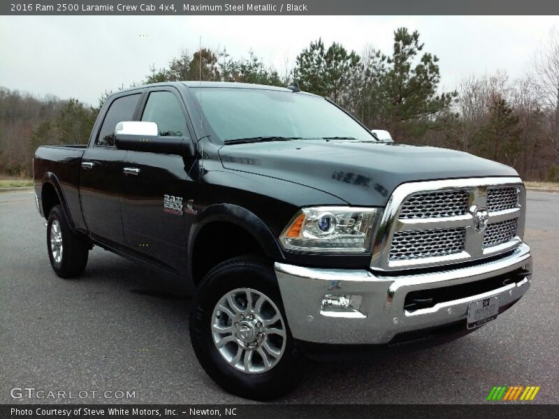 Maximum Steel Metallic / Black 2016 Ram 2500 Laramie Crew Cab 4x4