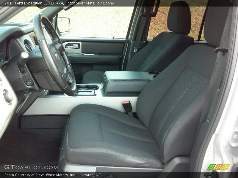 Ingot Silver Metallic / Ebony 2015 Ford Expedition EL XLT 4x4