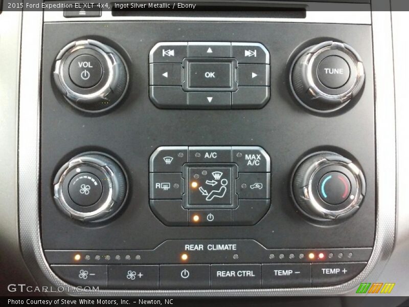 Ingot Silver Metallic / Ebony 2015 Ford Expedition EL XLT 4x4