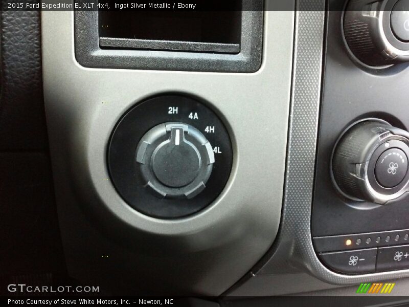 Ingot Silver Metallic / Ebony 2015 Ford Expedition EL XLT 4x4