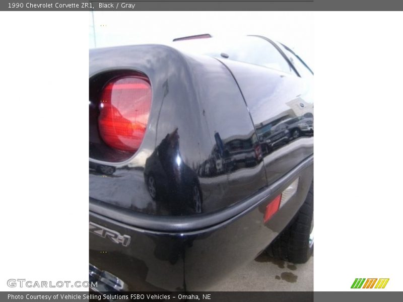 Black / Gray 1990 Chevrolet Corvette ZR1