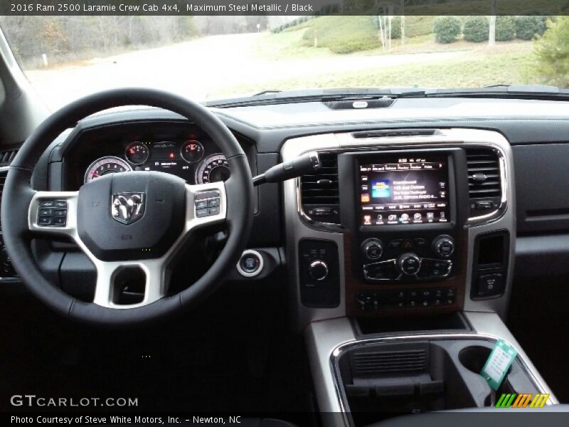 Maximum Steel Metallic / Black 2016 Ram 2500 Laramie Crew Cab 4x4