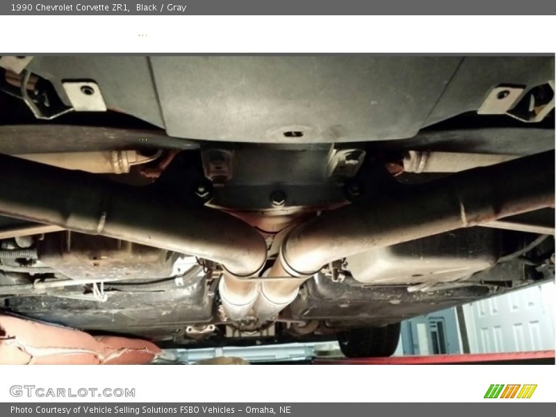 Black / Gray 1990 Chevrolet Corvette ZR1