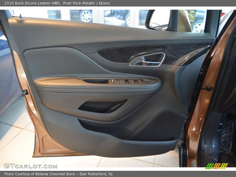 River Rock Metallic / Ebony 2016 Buick Encore Leather AWD