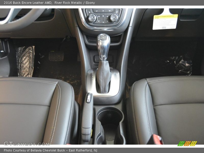 River Rock Metallic / Ebony 2016 Buick Encore Leather AWD