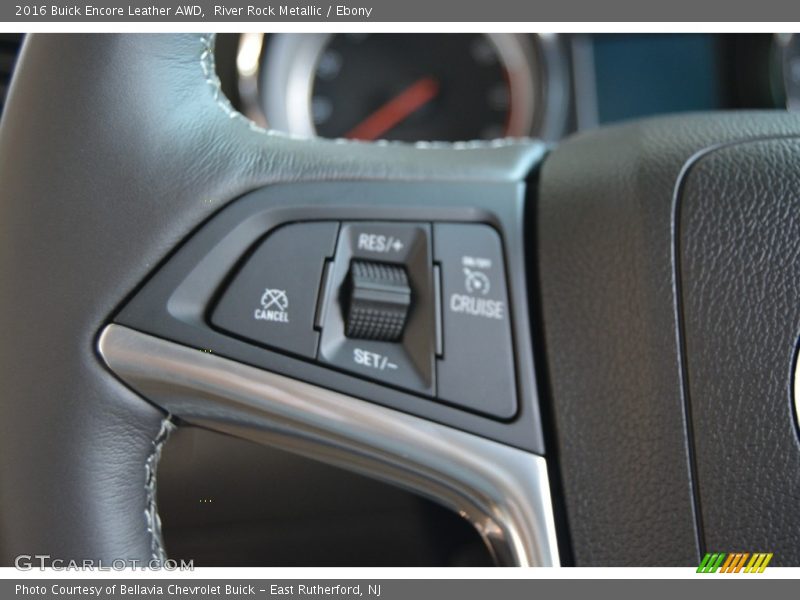 River Rock Metallic / Ebony 2016 Buick Encore Leather AWD