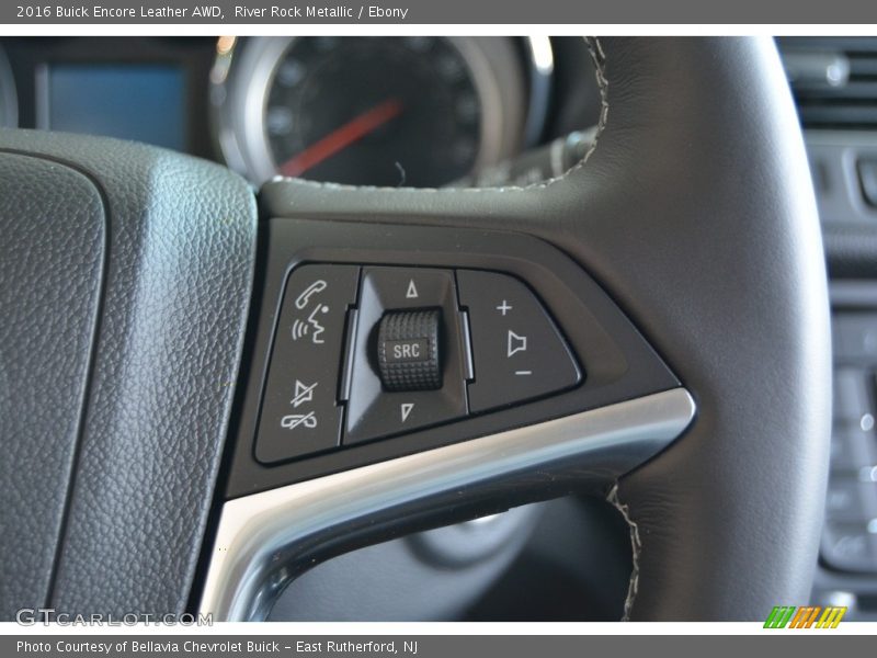 River Rock Metallic / Ebony 2016 Buick Encore Leather AWD