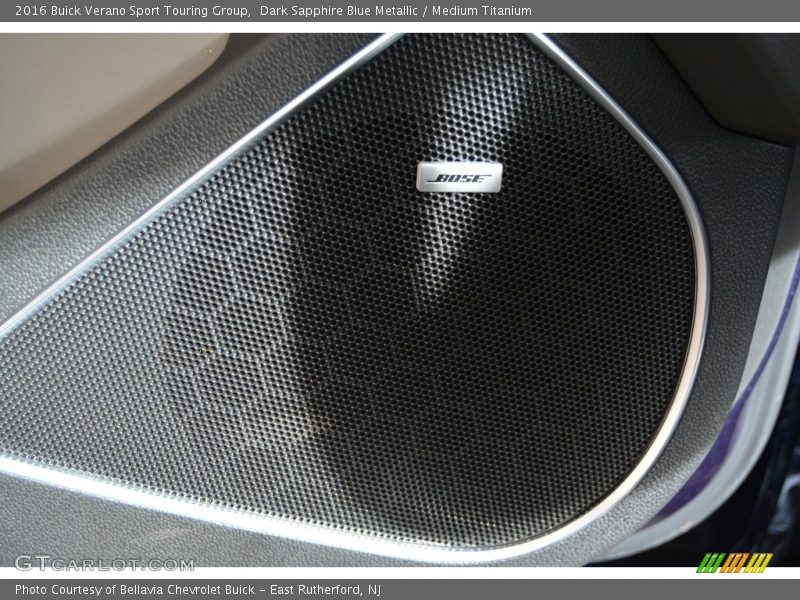 Dark Sapphire Blue Metallic / Medium Titanium 2016 Buick Verano Sport Touring Group