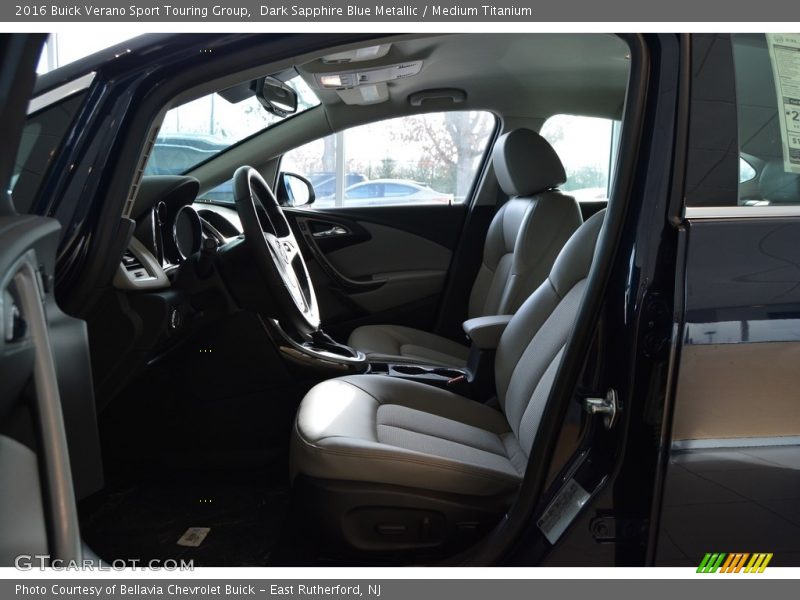 Dark Sapphire Blue Metallic / Medium Titanium 2016 Buick Verano Sport Touring Group
