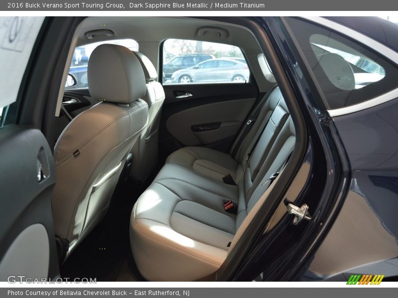 Dark Sapphire Blue Metallic / Medium Titanium 2016 Buick Verano Sport Touring Group
