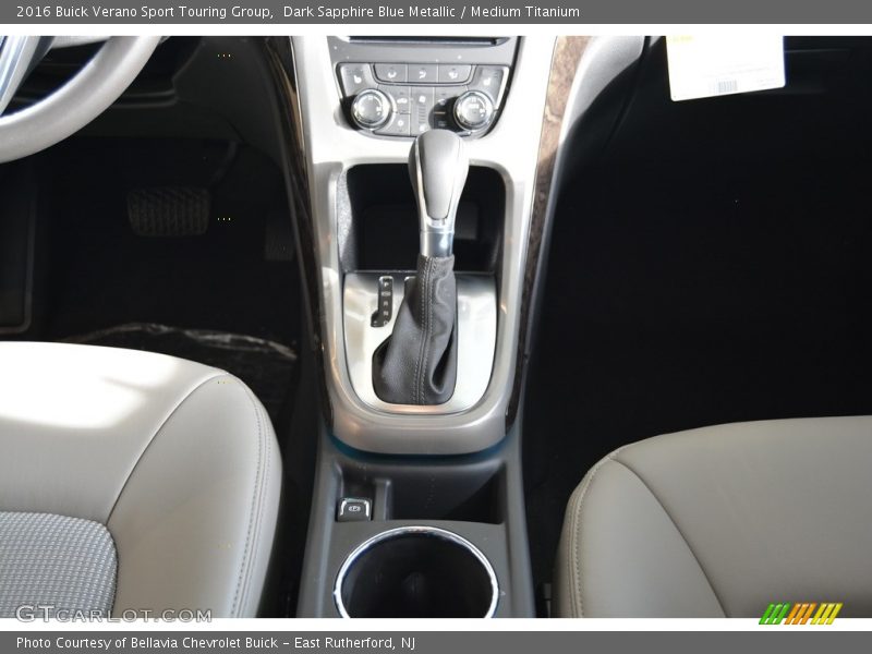 Dark Sapphire Blue Metallic / Medium Titanium 2016 Buick Verano Sport Touring Group