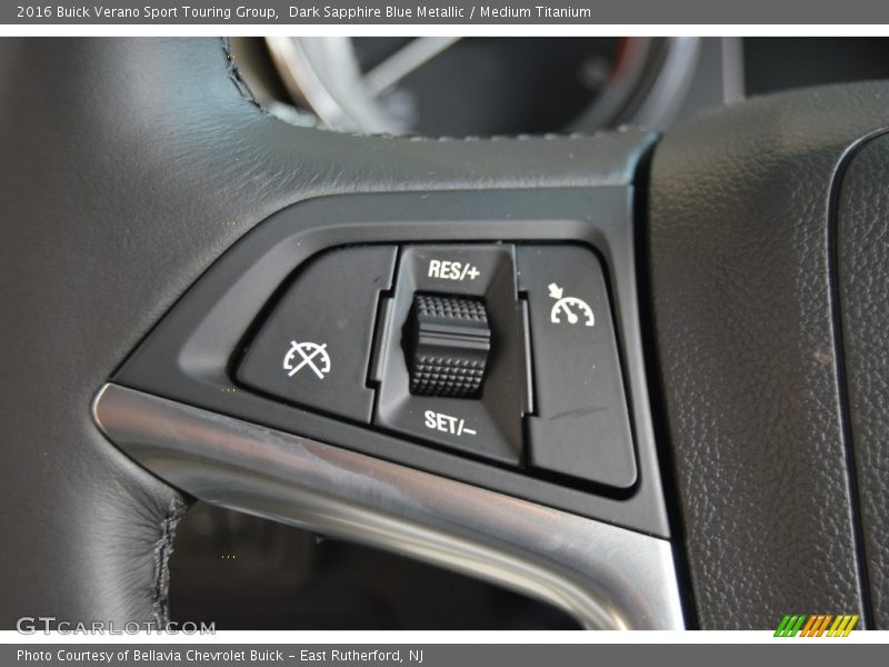 Dark Sapphire Blue Metallic / Medium Titanium 2016 Buick Verano Sport Touring Group